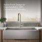 Kohler Strive 35.5" Undermount Double-Bowl Kitchen Sink in Stainless Steel, , large