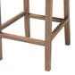 Baxton Studio Poltak Counter Stool in Grey Natural, , large