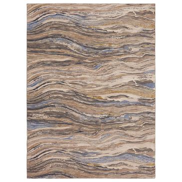 Karastan Enigma Continuum 90968-90116 9"6" x 12"11" Smokey Grey Area Rug, , large