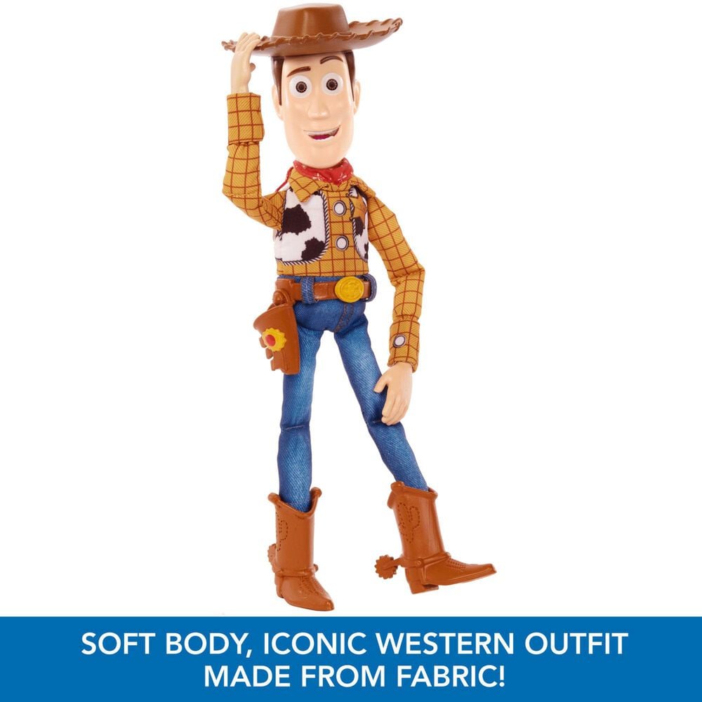 Disney Toy Story Roundup Fun Woody Action Figure in Multicolor, , large