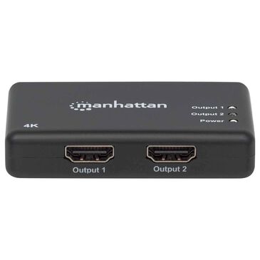 Manhattan 4K 2-Port HDMI Splitter with 4K 30Hz in Black, , large