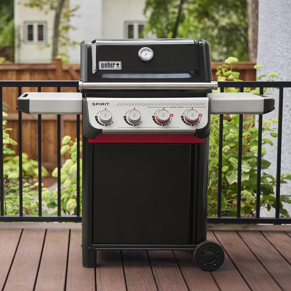 Weber Spirit E-425 4-Burner Liquid Propane Gas Grill in Black, , large