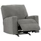 Ashley Deltona Manual Rocker Recliner in Graphite, , large
