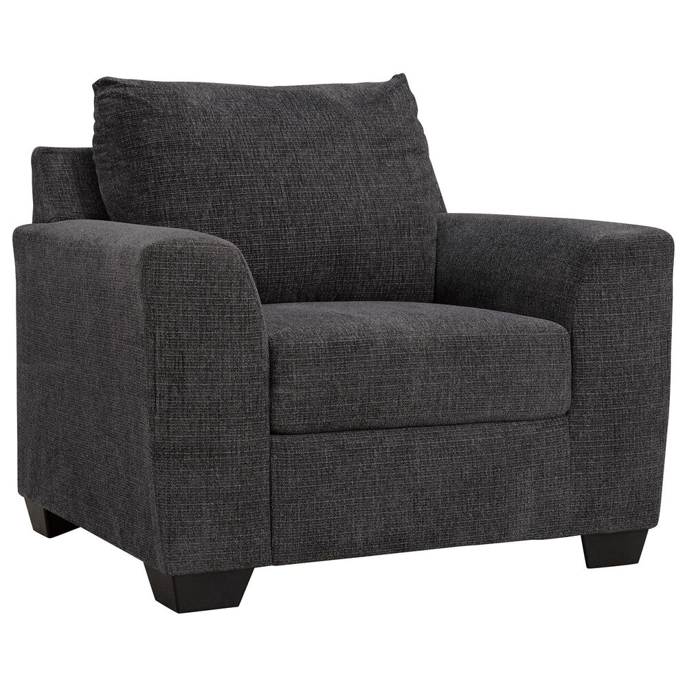 Ashley Loreo Arm Chair in Ebony, , large