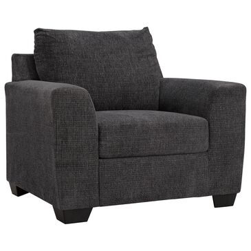 Ashley Loreo Arm Chair in Ebony, , large