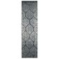 Safavieh Madison MAD604G 2"3" x 14" Navy and Silver Runner, , large