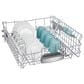 Bosch 500 Series 24" Built-In Pocket Handle Dishwasher with 8 Wash Cycles in White, , large