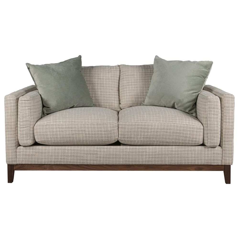 Jonathan Louis Kelsey Stationary Condo Sofa in Common Thread Eucalyptus, , large