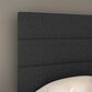 Accent Ravenna Full Upholstered Bed in Charcoal, , large