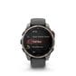 Garmin Fenix 8 Pro Sapphire AMOLED Smartwatch 47mm Titanium Case with Graphite Black Silicone Band, , large