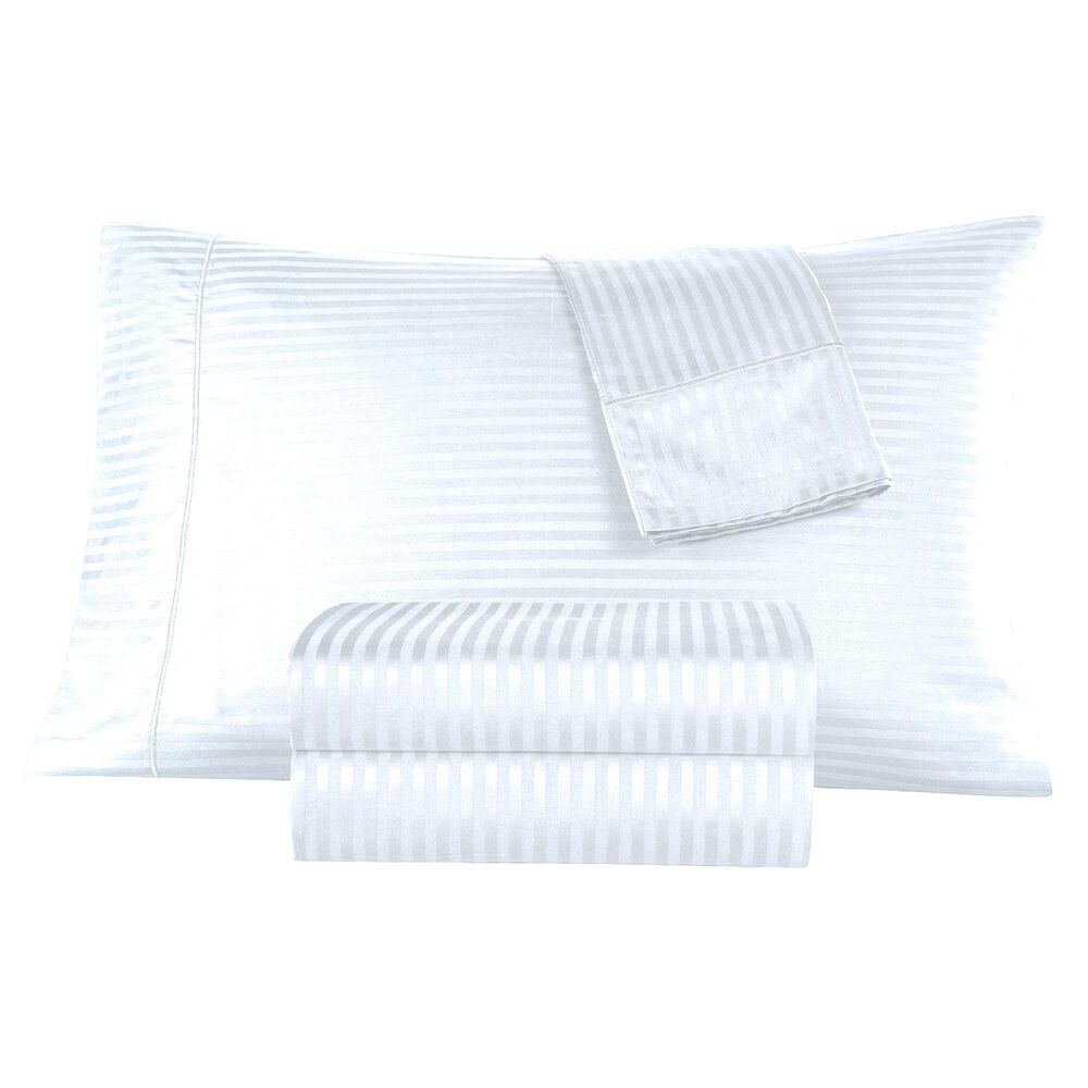 Trade Linker 4-Piece Queen 500 Thread Count Sheet Set in White, , large