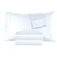 Trade Linker 4-Piece Queen 500 Thread Count Sheet Set in White, , large