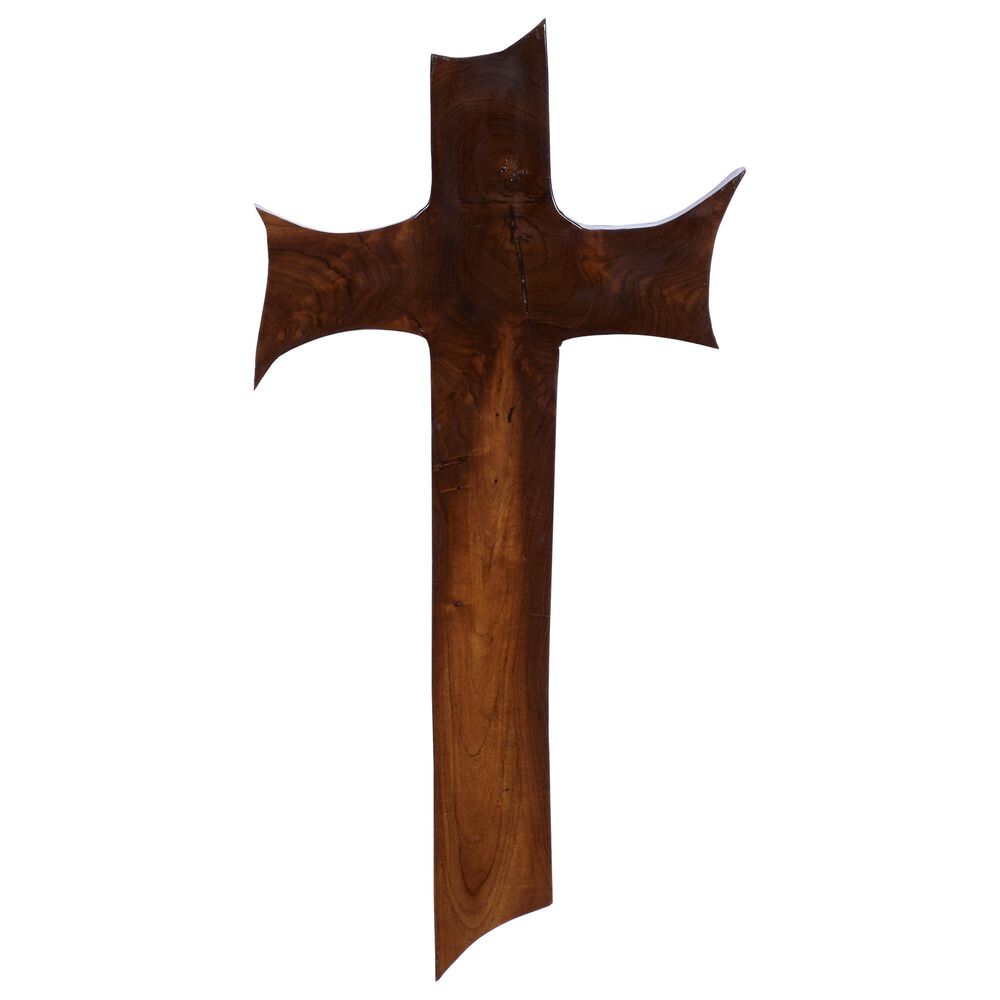 Maple and Jade 20" x 10" Wall Decor in Natural Brown, , large
