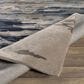 Surya Kavita 10" x 14" Medium Gray, Ink Blue, Deep Teal, Dark Brown, Dusty Pink, Beige and Brick Red Area Rug, , large