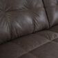 Ashley Barlin Mills Stationary Sofa and Loveseat Set in Umber, , large