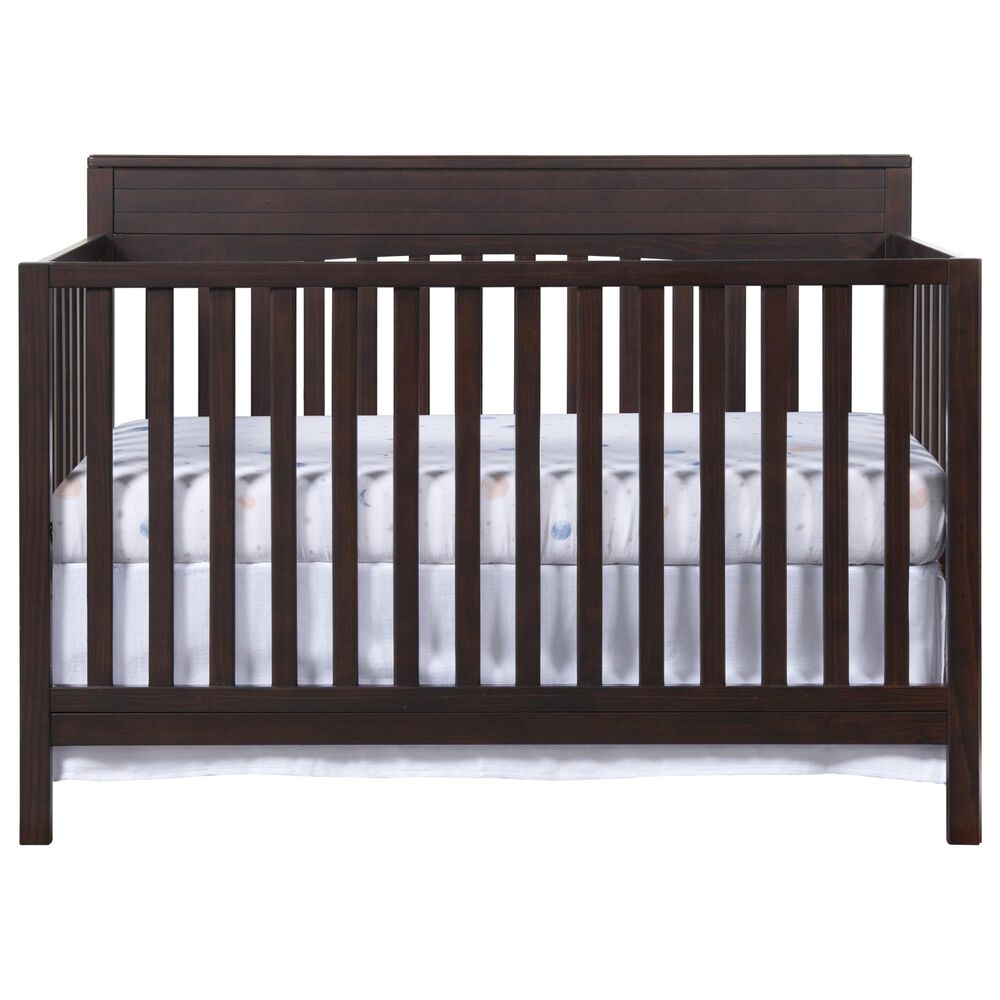 Oxford Baby Harper 4-In-1 Convertible Crib in Espresso, , large