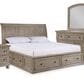 Davis International Queen Storage Bed in Taupe, , large