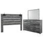 Ashley Baystorm 3-Piece King Panel Headboard Set in Gray, , large