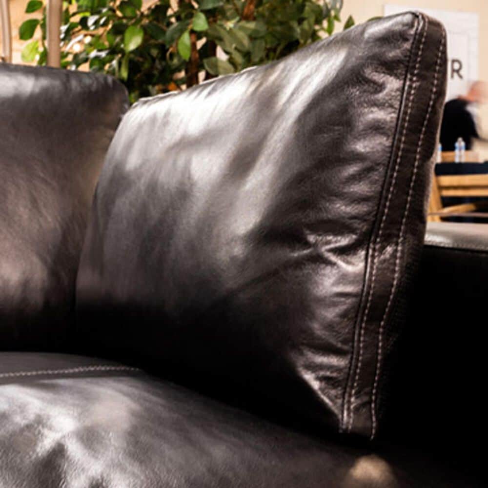 Ashley Emilia 2-Piece Stationary Symmetrical Sectional in Black, , large