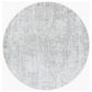 Surya Aisha 7"10" Round Light Gray, Gray and Off-White Area Rug, , large