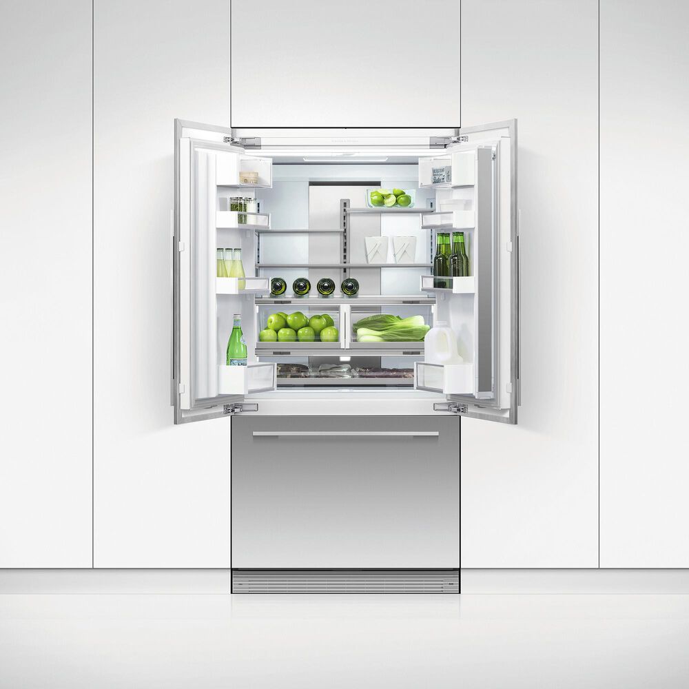 Fisher &amp; Paykel 36&quot; Integrated French Door Panel with 72&quot; High in Stainless Steel, , large