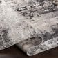 Surya Tuscany TUS-2312 7"10" Square Gray, Charcoal, Black and Ivory Area Rug, , large