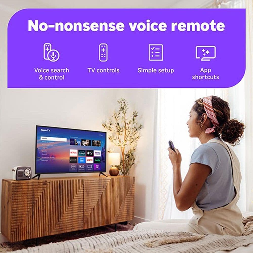 Roku 40&quot; Class Select Series Full HD LED in Black - Smart TV, , large