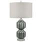 Crestview Collection Genevieve Table Lamp in Green and Silver, , large