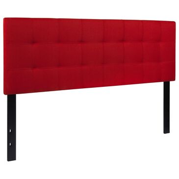 Flash Furniture Bedford Queen Upholstered Headboard in Red, , large