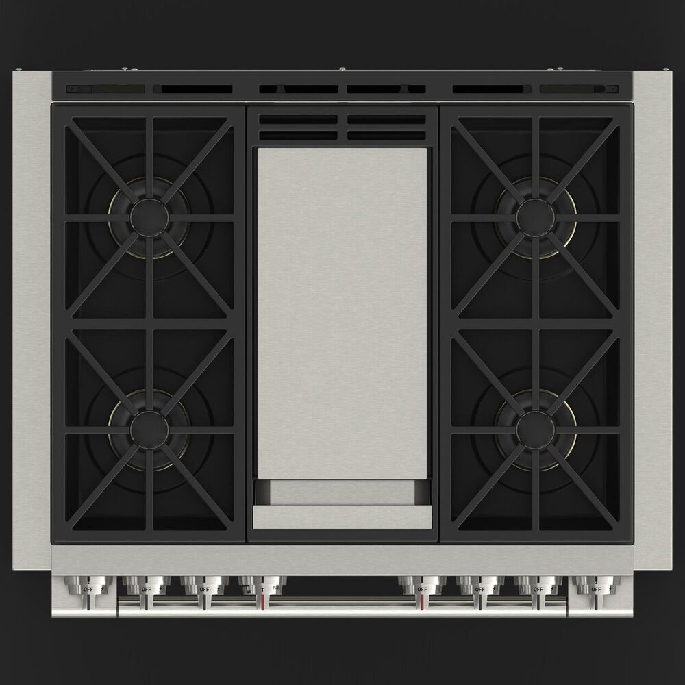Fulgor Milano Sofia 5.7 Cu. Ft. 36" Professional All Gas Range in Stainless Steel, , large