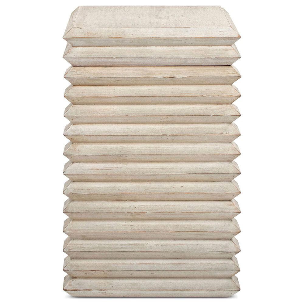 Jennifer Taylor Home Veda Side Table in Whitewashed Natural, , large