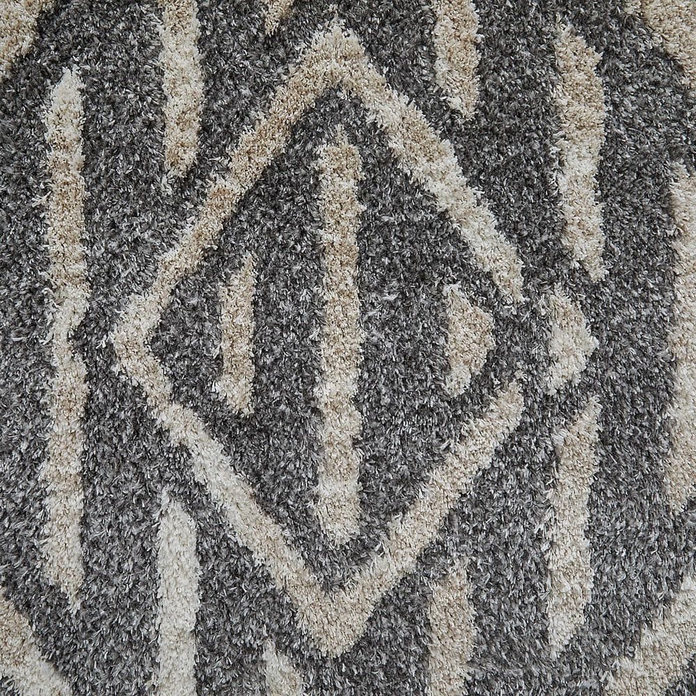 Feizy 39IBF Mynka Gray 7&#39;11&quot; x 10&#39; Area Rug, , large