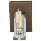 Maple and Jade Coastal Sail Boat Bookends in White Washed, Gold and Blue (Set of 2), , large