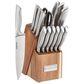 Cuisinart Elite Series 15-Piece Knife Block Set in Stainless Steel, , large