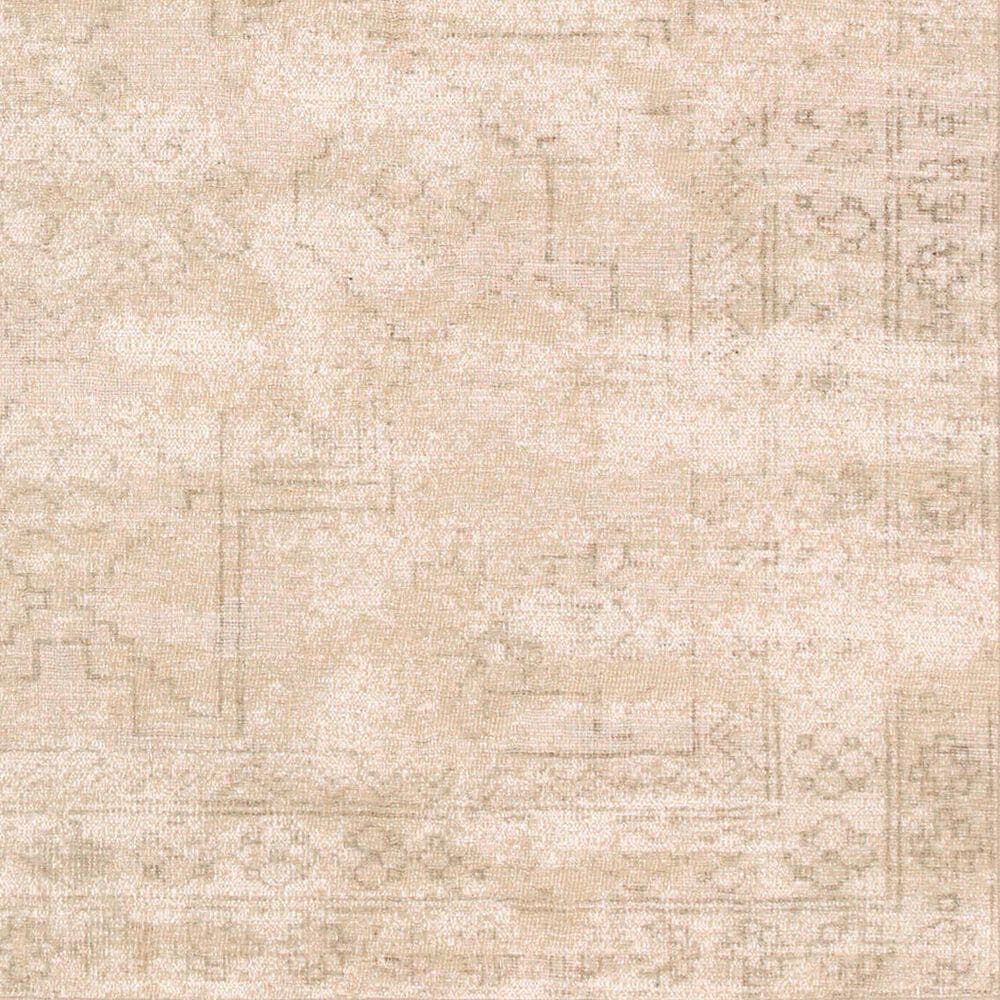 Jaipur Edage Tegona 2&#39;6&quot; x 8&#39; Smoke Gray, Shell, Frappe and Malt Ball Runner, , large
