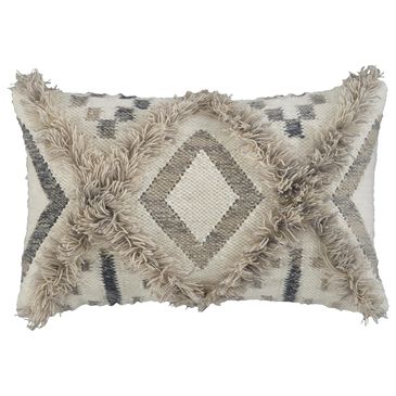 Ashley Liviah 14" x 22" Throw Pillow in Tan, Cream and Gray, , large