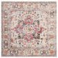 Safavieh Madison MAD603R 5" Square Fuchsia and Ivory Area Rug, , large