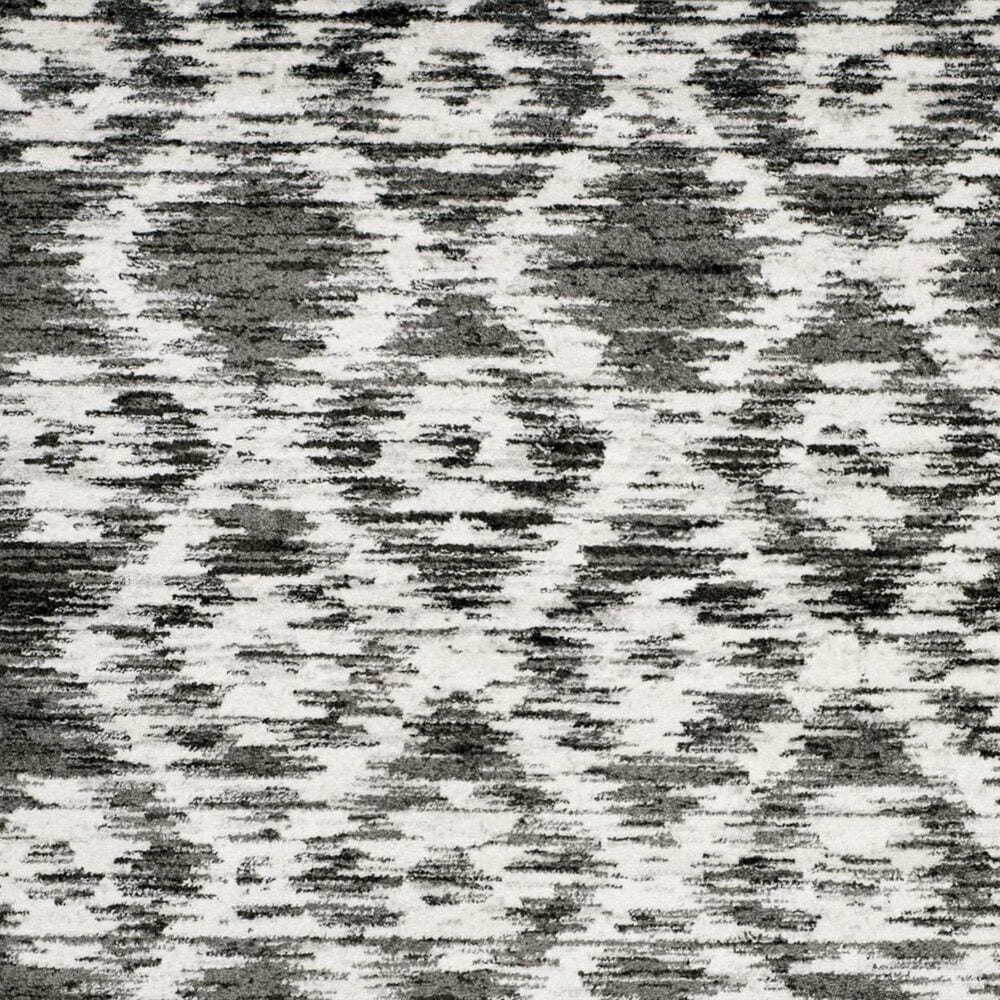 Safavieh Adirondack ADR118R-24 2&#39;6&quot; x 4&#39; Charcoal/Ivory Door Mat, , large
