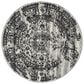 Safavieh Adirondack ADR101A-4R 4" x 4"  Silver/Black Round Rug, , large
