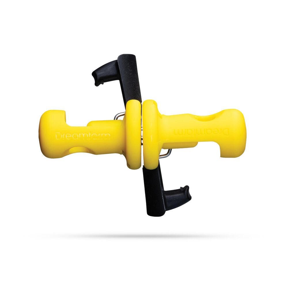 Dreamfarm Lockorns Lock Corn Holder in Yellow and Black &#40;Set of 4 Pairs&#41;, , large