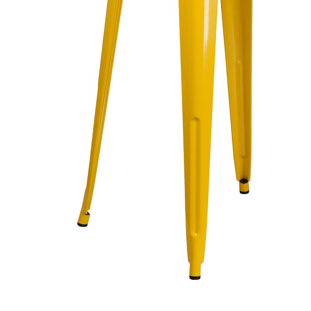 Flash Furniture 24&quot; Round Bar Table in Yellow, , large