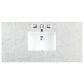 James Martin Vanities Lorelai 48" Single Vanity in Bright White with 3 cm Eternal Jasmine Pearl Quartz Top, , large
