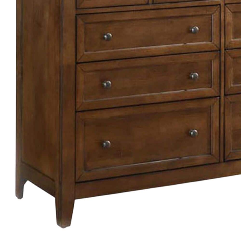 Hawthorne Furniture San Mateo Queen Storage Bed with Dresser and Two Nightstands in Tuscan, , large