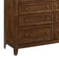 Hawthorne Furniture San Mateo Queen Storage Bed with Dresser and Two Nightstands in Tuscan, , large