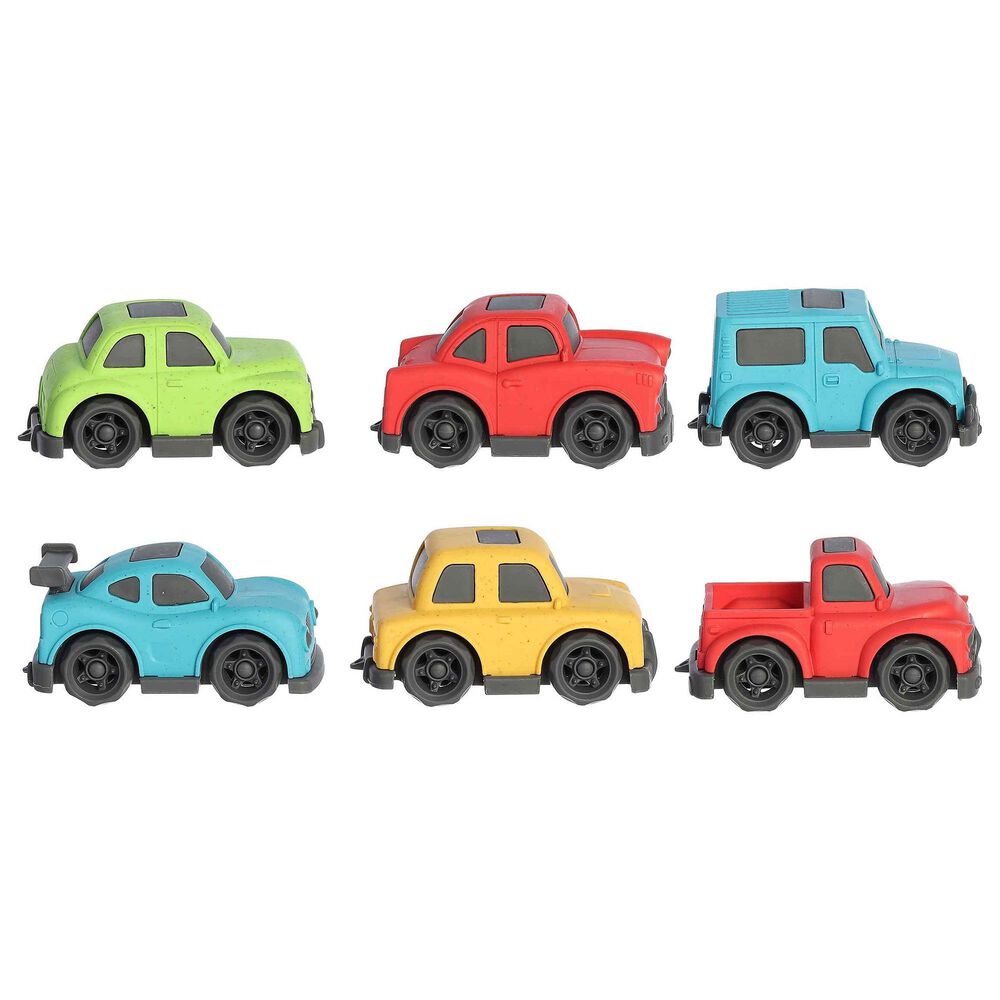 Wheatley Wheatley 6-Piece 4" Car and Truck Vehicle Set, , large