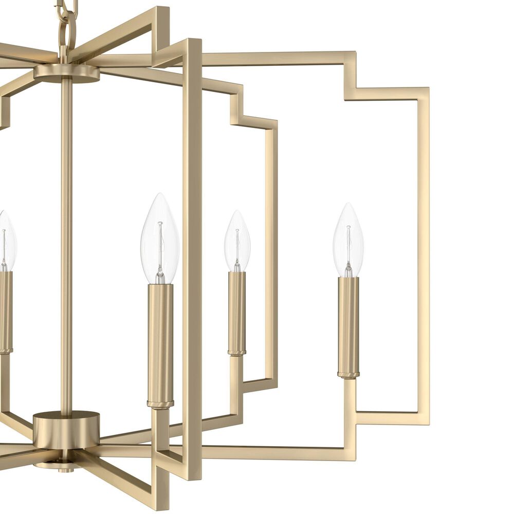 Hunter Zoanne 30&quot; 6-Light Chandelier in Alturas Gold, , large