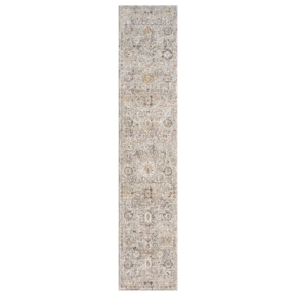 Nourison Antique Fusion Grey 2"2" x 10" Runner, , large