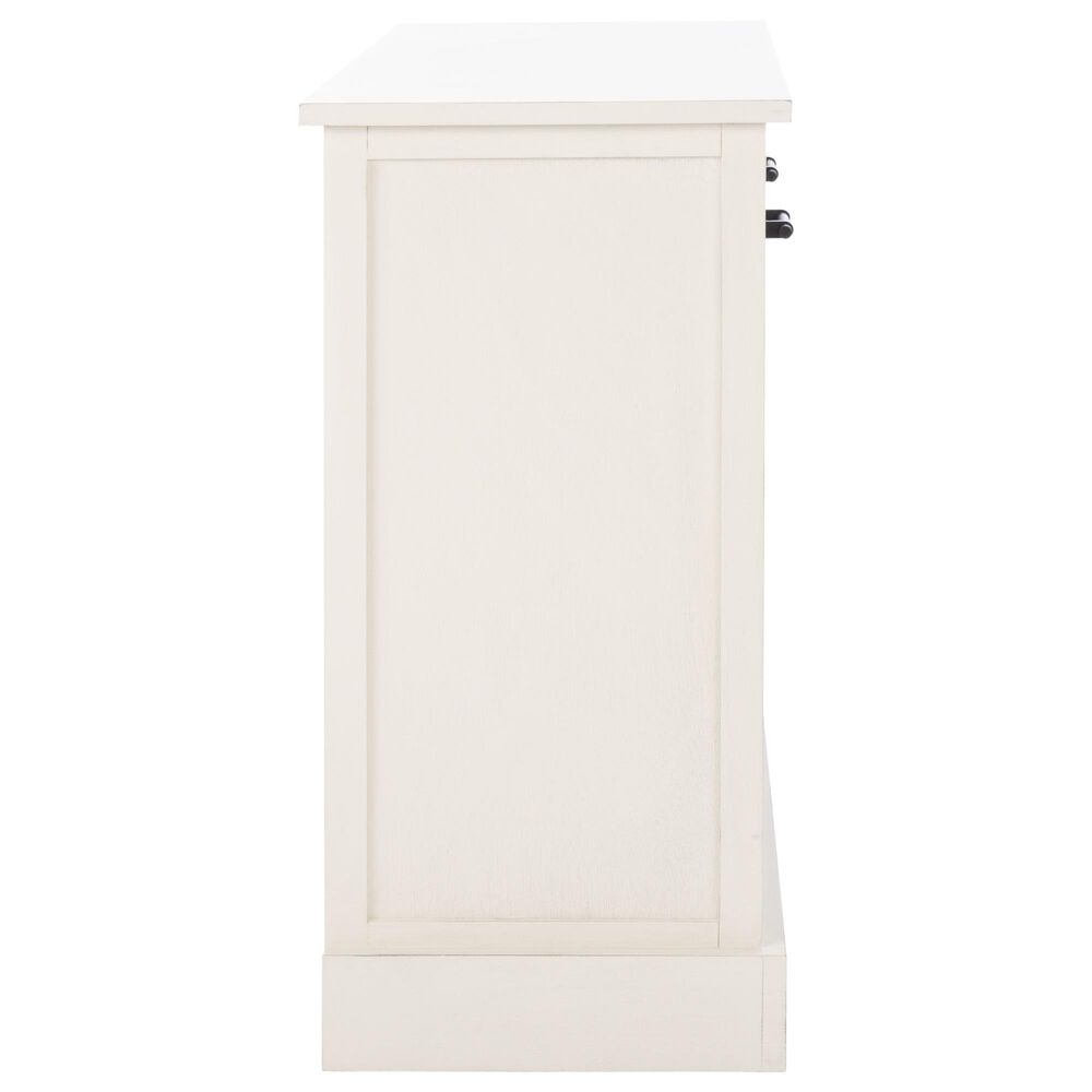 Safavieh Lydia 6-Drawer Chest in Distressed White/Greige, , large