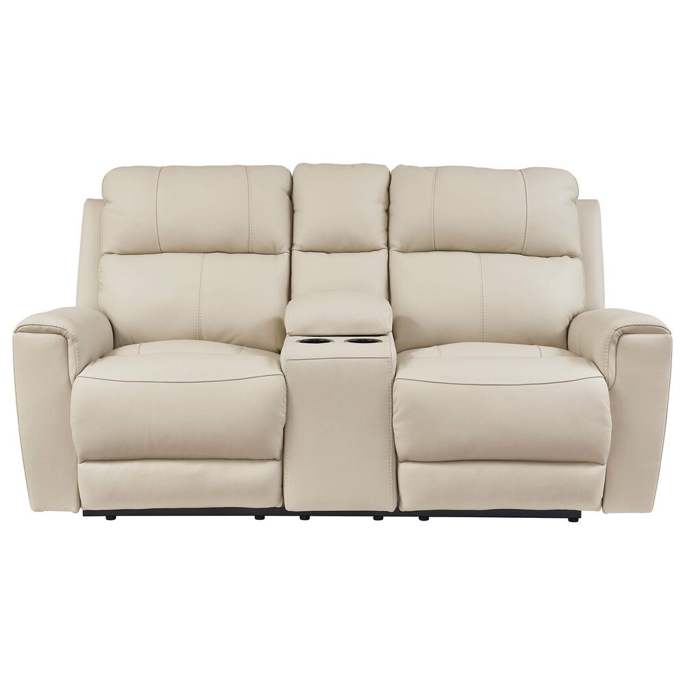 Ashley Dahlmoore Power Reclining Loveseat in Almond, , large