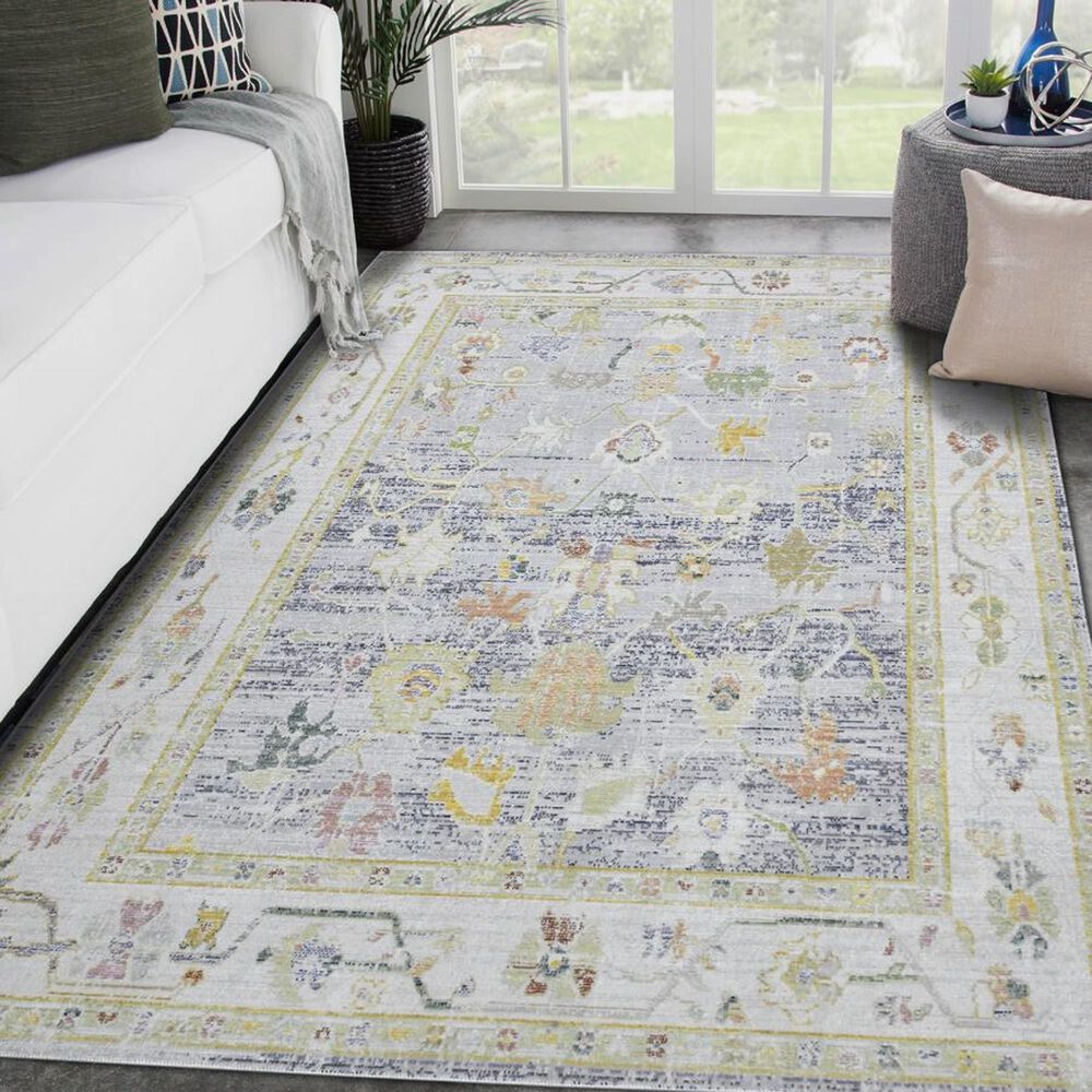 Amer Rugs Century 5&#39;3&quot; x 7&#39;3&quot; Ivory Area Rug, , large